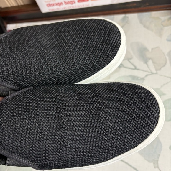 Eileen Fisher Womens Black Pep Serrano Stretch Platform Slip on Sneakers size 9 - Picture 7 of 8